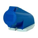 TOMA VISIBLE 16AMP 2P+T 250V AZUL 6H IP44