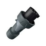 ENCHUFE AEREO 125AMP 3P+T 500V NEGRO 7H IP67 POWERTOP XTRA
