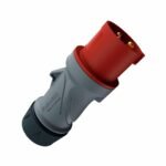 ENCHUFE 16AMP 2P+T 415V ROJO 9H IP54 POWERTOP XTRA – REEMPLAZO 249