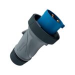 ENCHUFE 32AMP 2P+T 250V AZUL 6H IP67