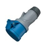 TOMA AEREO 32AMP 3P+T 250V AZUL 9H IP54 POWERTOP XTRA