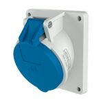 TOMA EMPOTRABLE 32AMP 3P+T 250V AZUL 9H IP44