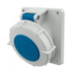 TOMA EMPOTRABLE 32AMP 3P+T 250V AZUL 9H IP67