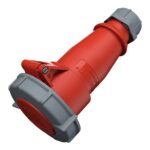TOMA AEREO 32AMP 6P+T 415V ROJO 6H AM-TOP IP67 (CONTACTOS NIQUELADOS)