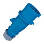 ENCHUFE 16AMP 3P+T 250V AZUL 9H IP44