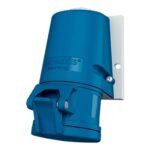 TOMA VISIBLE 32AMP 2P+T 250V AZUL 6H IP44