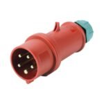 ENCHUFE 16AMP 3P+N+T 415V ROJO 6H IP44
