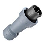 ENCHUFE 63AMP 3P+T 500V NEGRO 7H IP67 POWERTOP PLUS