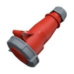 TOMA AEREO 16AMP 5P+N+T 415V ROJO 6H IP67