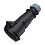 TOMA AEREO 32AMP 3P+T 500V NEGRO 7H IP44
