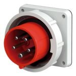 ENCHUFE EMPOTRABLE 32AMP 3P+N+T 415V ROJO 6H IP67 (CONTACTOS NIQUELADOS)