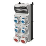 CAJA COMBINADA AMAXX IP67 2 TOMAS 3P+T 32A IP67 + 2 INTERRUPT.TERMO 3X32A + 4 TOMAS 2P+T 16A 230V IP67 + 4 INTERRUPT. TERMO 2X16A