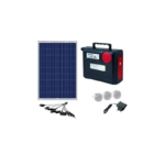Kit Solar Portátil – 3 Focos