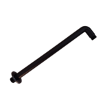 Brazo de Ducha Plástico ABS en L de 30 cm – Negro Mate Premium