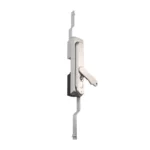 Chapa Acero Inoxidable con Llave Universal y Triple Acción para Tablero