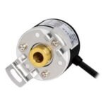ENCODER INCRE. 360 P/M CUERPO 40mm EJE HUECO 8mm SAL. A-B-Z TOTEM POLE 12-24VDC